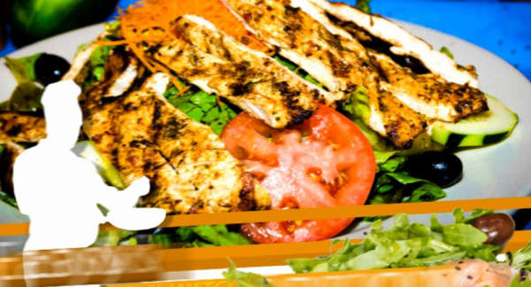 Order Chicken House Salad food online from Prima Pasta & Cafe store, Howard Beach on bringmethat.com