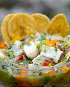 Order Shrimp Ceviche Dinner food online from Casa Cubana store, Raleigh on bringmethat.com