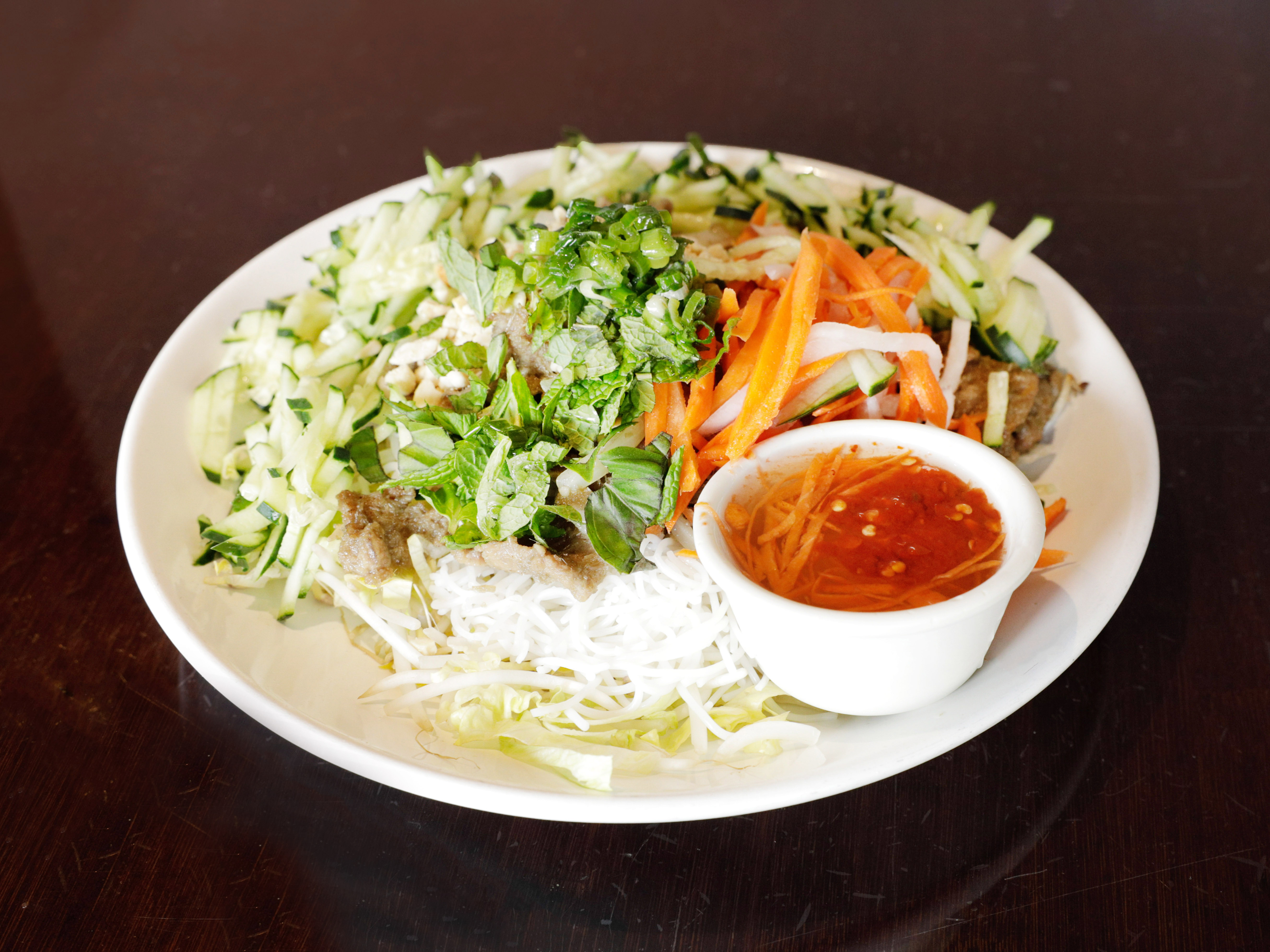 Order Beef Lemon Grass Noodle Salad food online from Indochine Vietnamese Bistro store, Salt Lake City on bringmethat.com
