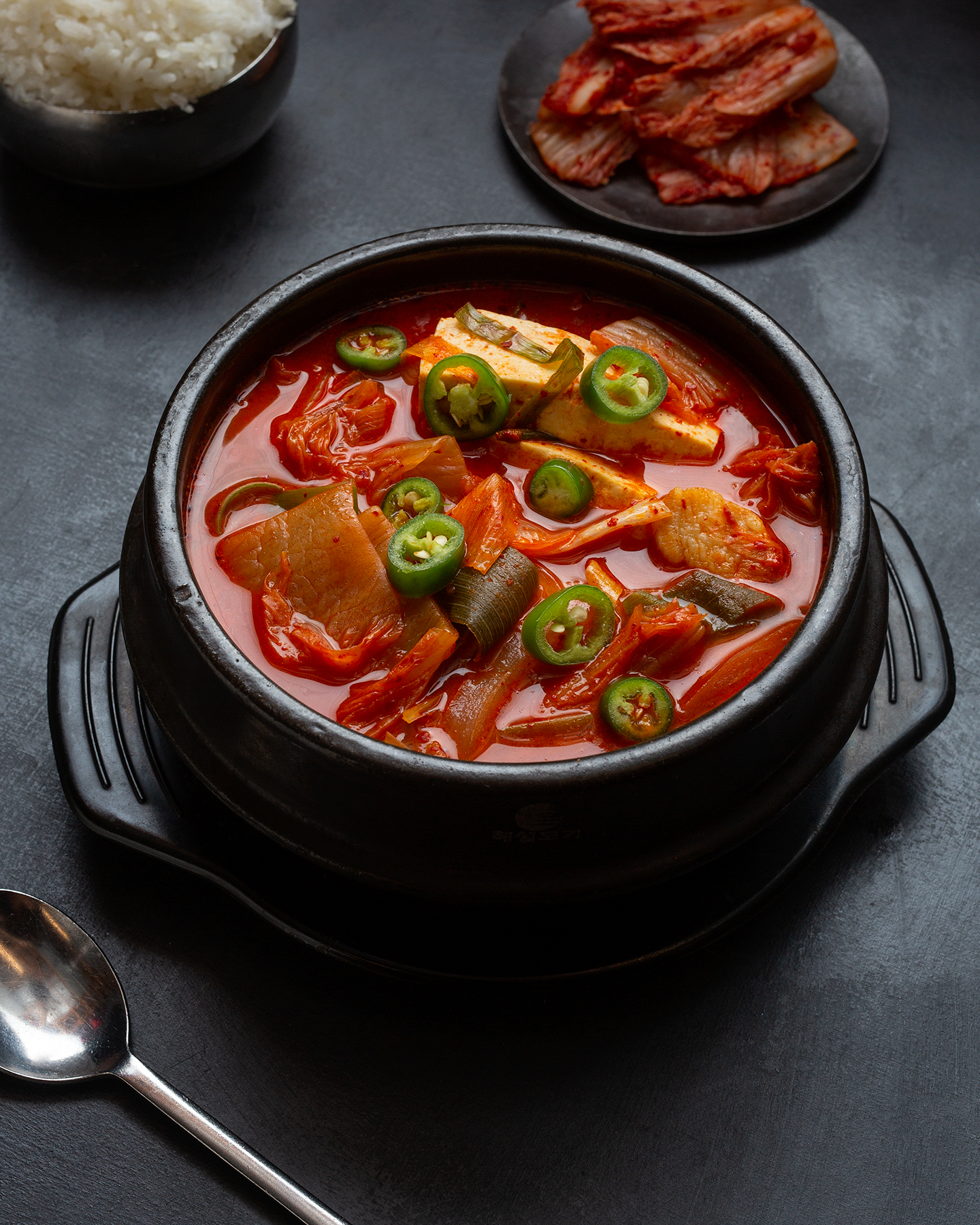 Order Kimchi Stew food online from Baekjeong store, Irvine on bringmethat.com