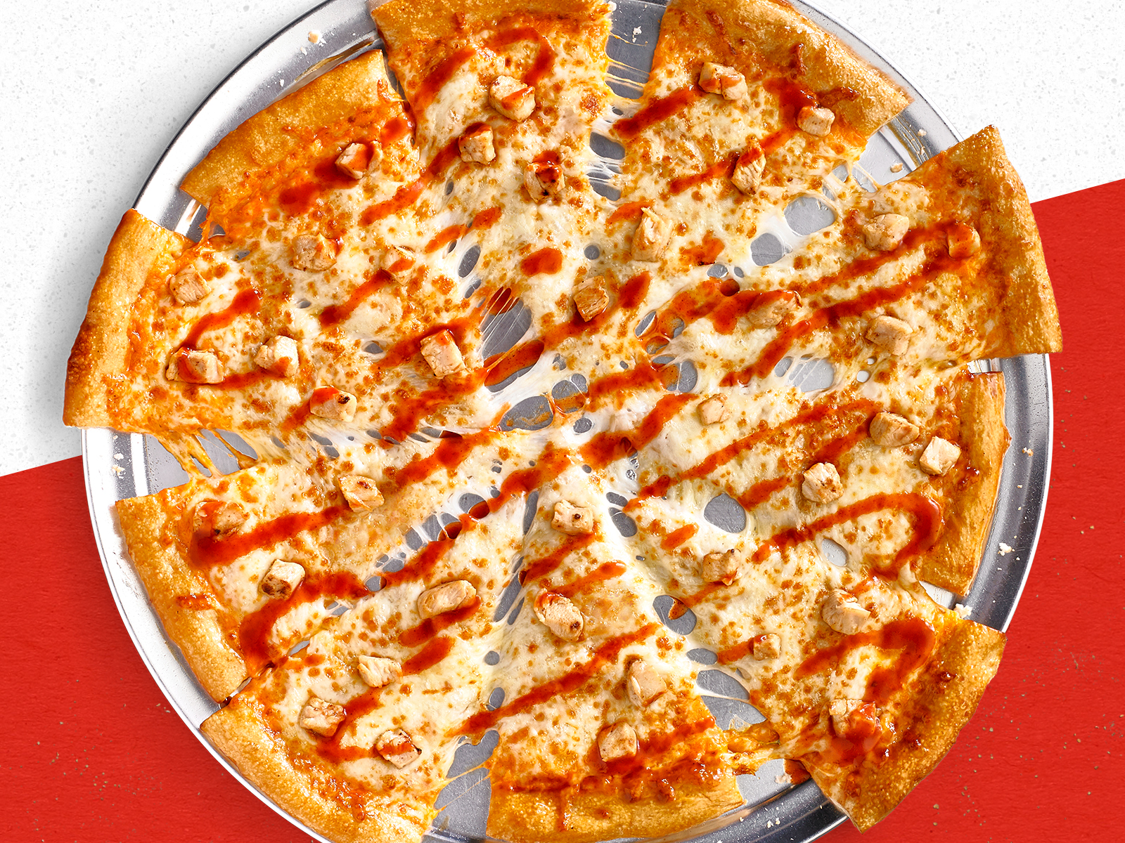 Order Buffalo Chicken Pizza food online from Cici's store, Mesquite on bringmethat.com