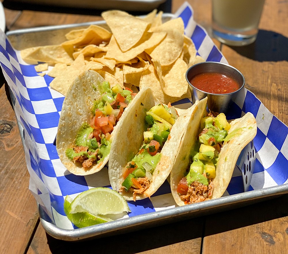 Order Chicken Tinga Tacos food online from Bedford Ice House store, Bedford on bringmethat.com