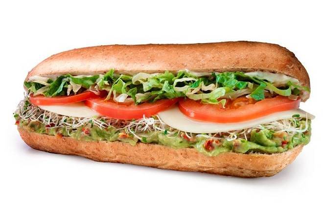 Order Veggie Delite Sandwich Only food online from Milio's Sandwiches - Junction Rd store, Madison on bringmethat.com