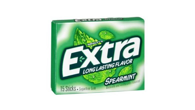 Order Wrigleys Extra Spearmint Sugarfree Gum food online from Shell Rock Spring store, Bel Air on bringmethat.com