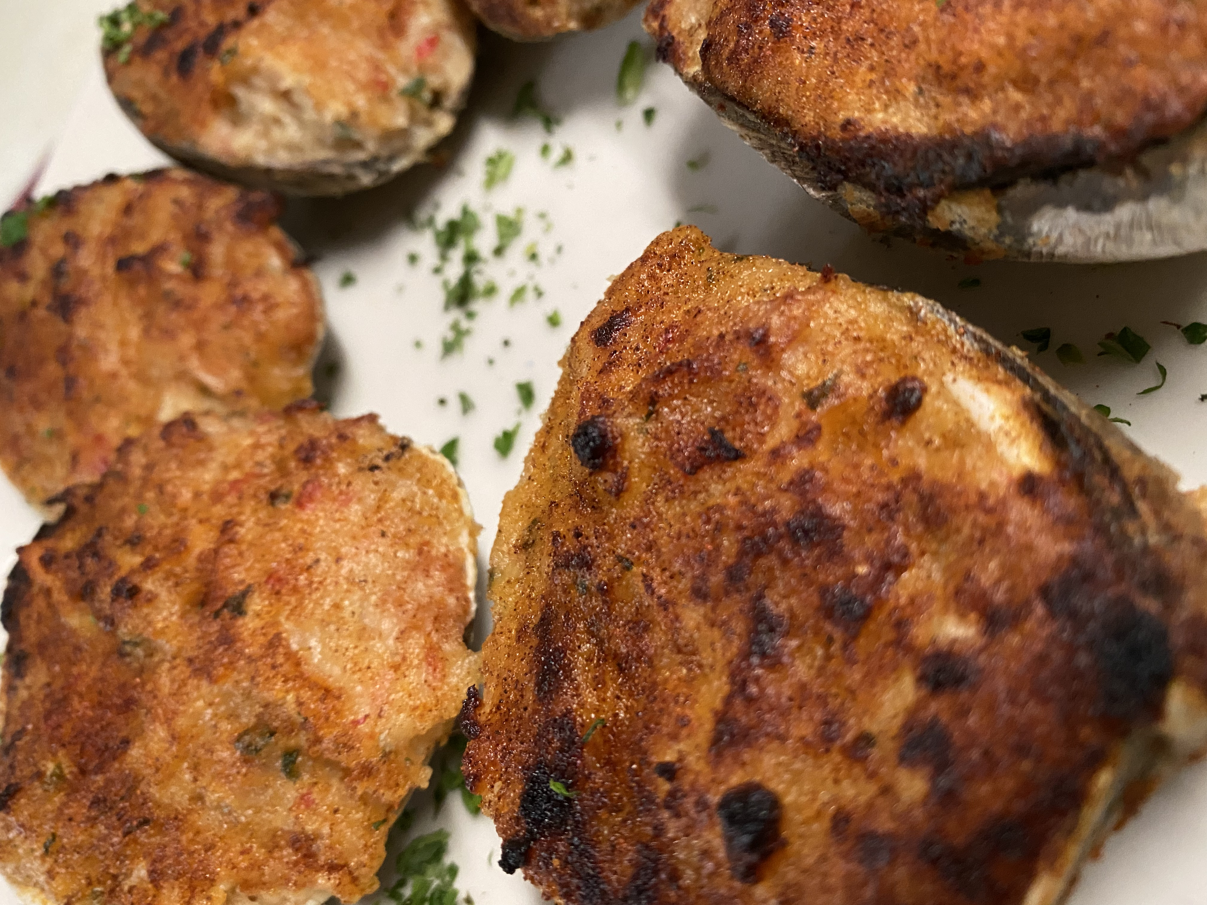 Order Twice Baked Clams food online from Il Vicinato Ristorante store, Chicago on bringmethat.com