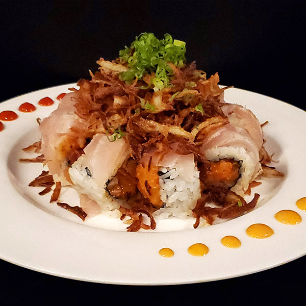 Order Sun-Burn Roll food online from Ichiban Sushi & Bar store, Canyon Country on bringmethat.com