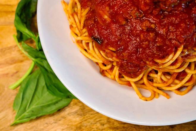Order Spaghetti with Marinara Pasta food online from Gondola Pizza store, La Mirada on bringmethat.com