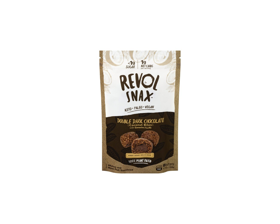 Order Revol Snax - Double Dark Chocolate food online from Rebol store, Cleveland on bringmethat.com