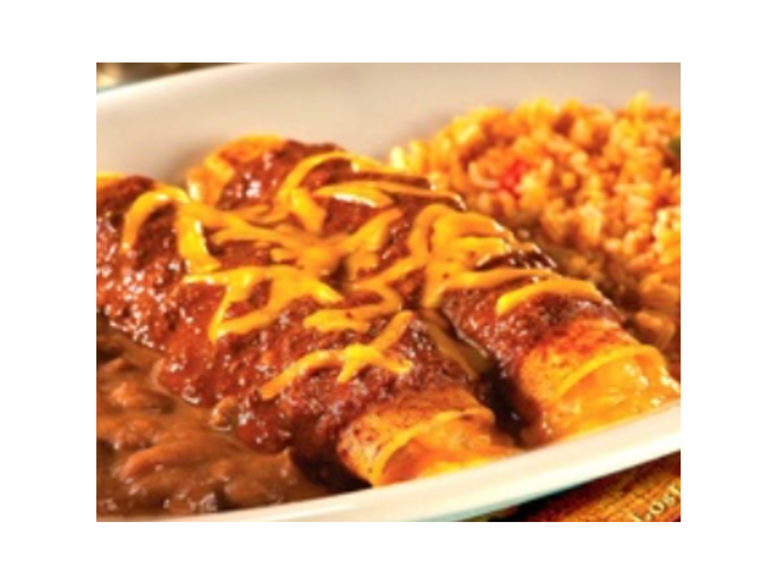 Order Enchilada Dinner food online from Los Lupes store, Addison on bringmethat.com
