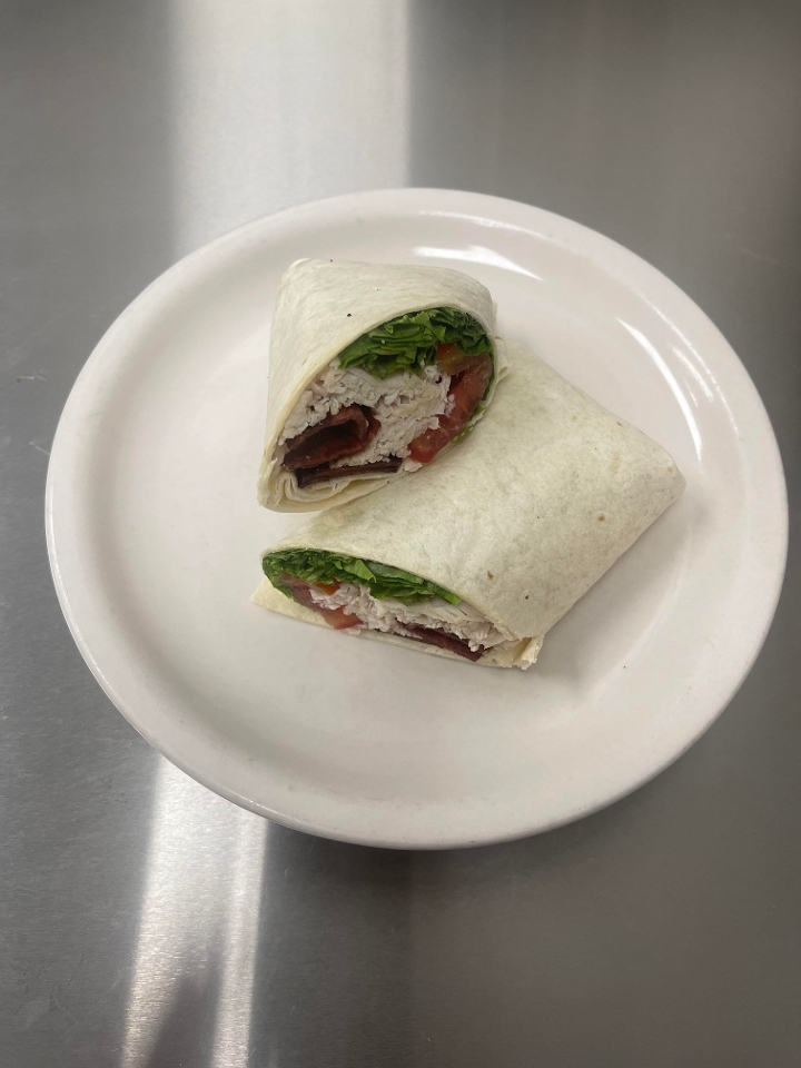 Order Turkey, Bacon, Ranch Wrap food online from The Nicollet Diner store, Minneapolis on bringmethat.com