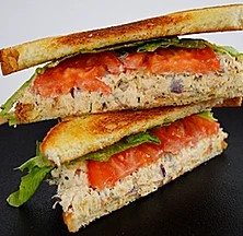 Order Smoked Chicken Salad Sandwich food online from Archers Bbq store, Knoxville on bringmethat.com