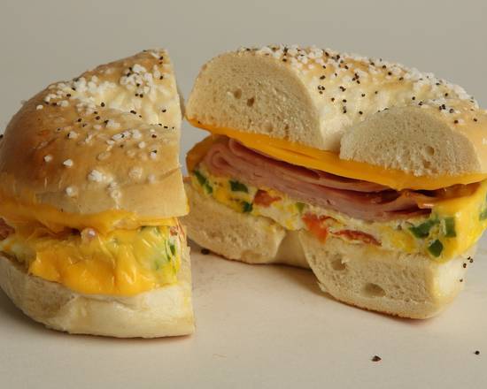 Order Farmer's Eggel food online from Barry Bagels store, Westerville on bringmethat.com