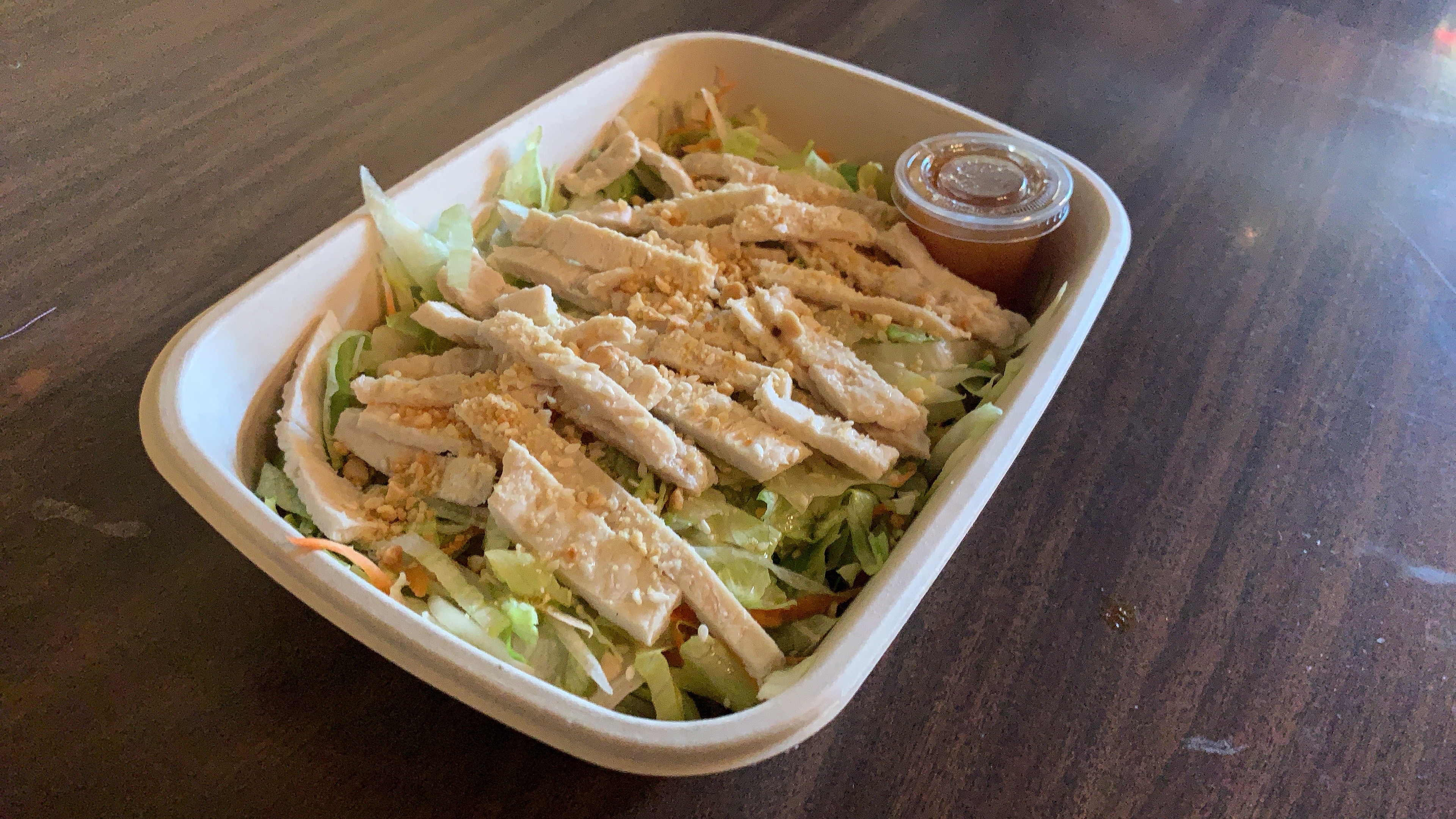 Order Chicken Salad with Sweet Plum Dressing food online from Chicken With Rice store, Menlo Park on bringmethat.com