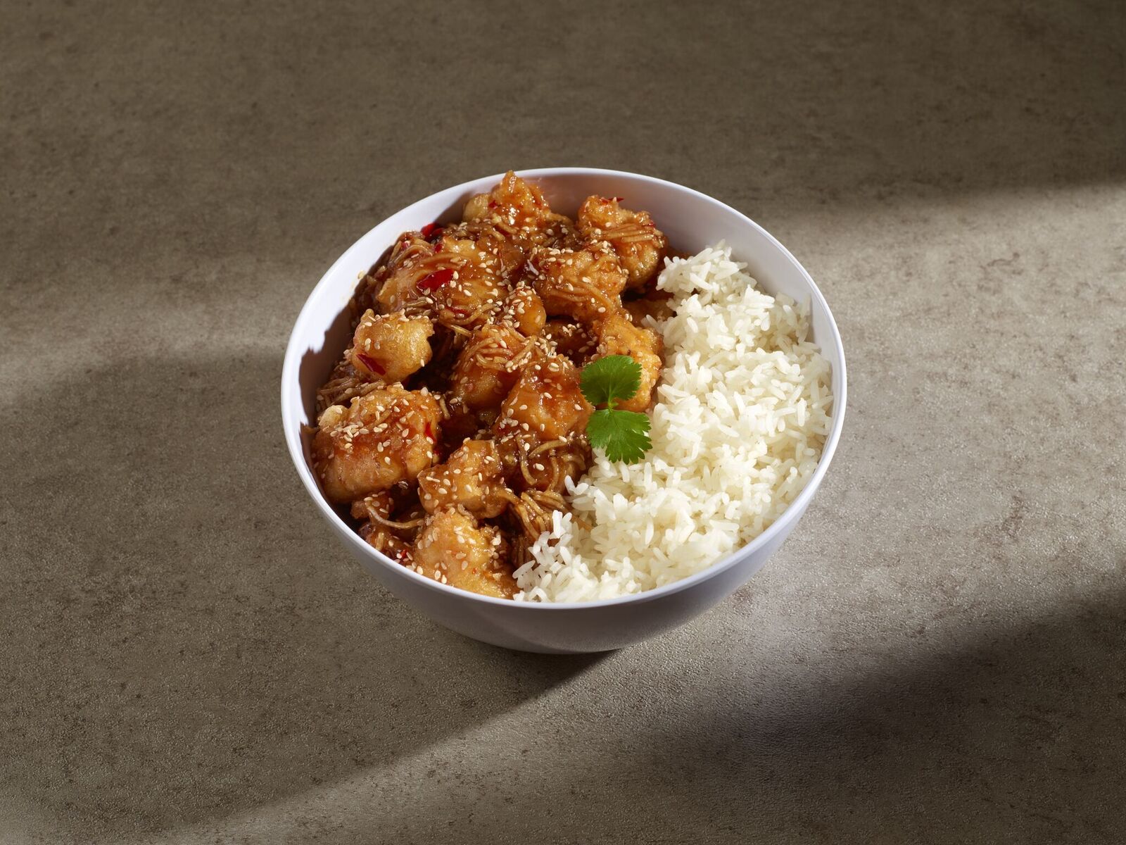Order Sesame Chicken food online from Rice Bistro and Sushi store, Littleton on bringmethat.com