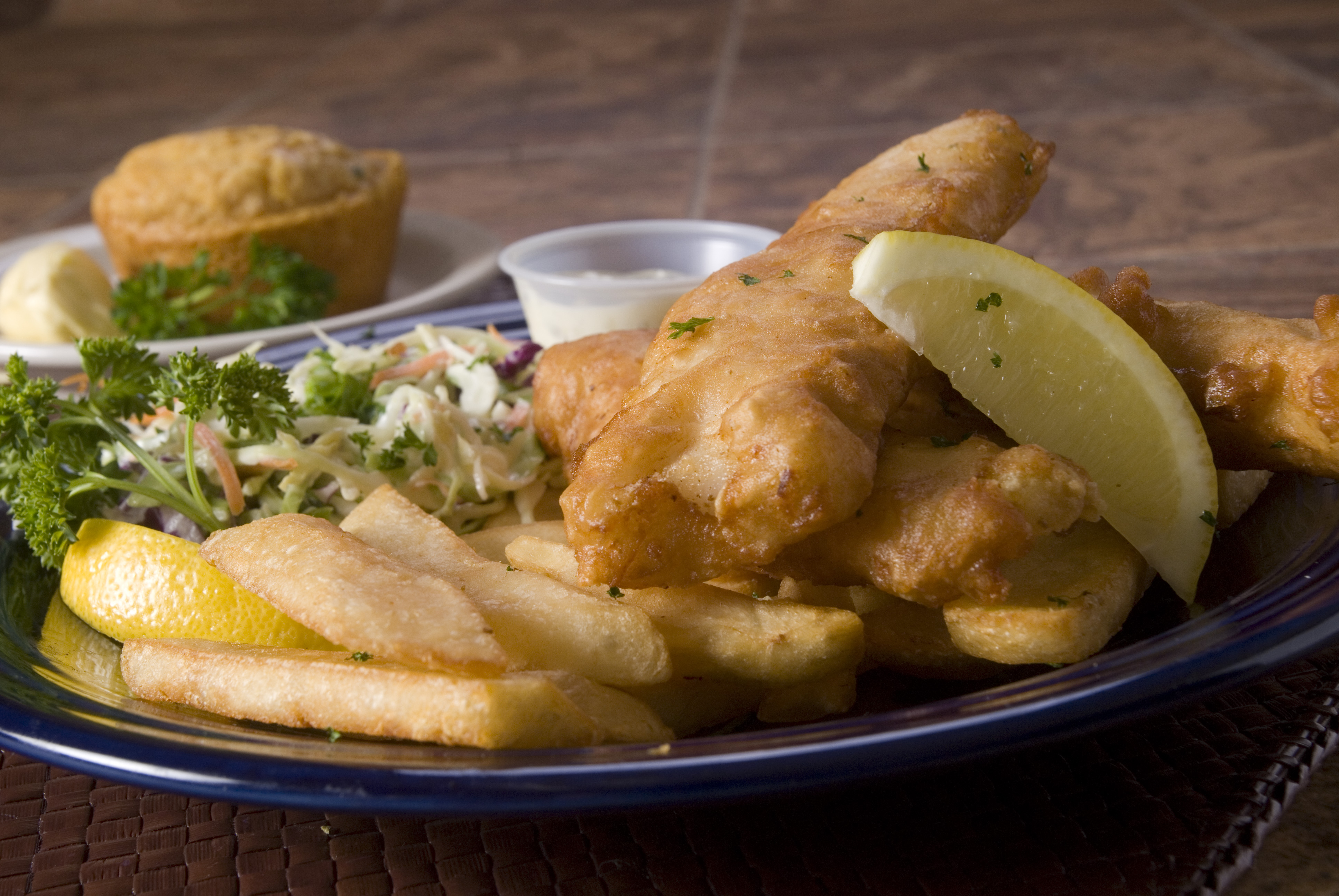 Order Fish & Chips  Lunch food online from Brothers Family Restaurant store, San Diego on bringmethat.com