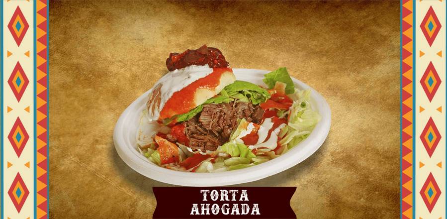 Order Torta Ahogada food online from El Venado store, Laredo on bringmethat.com