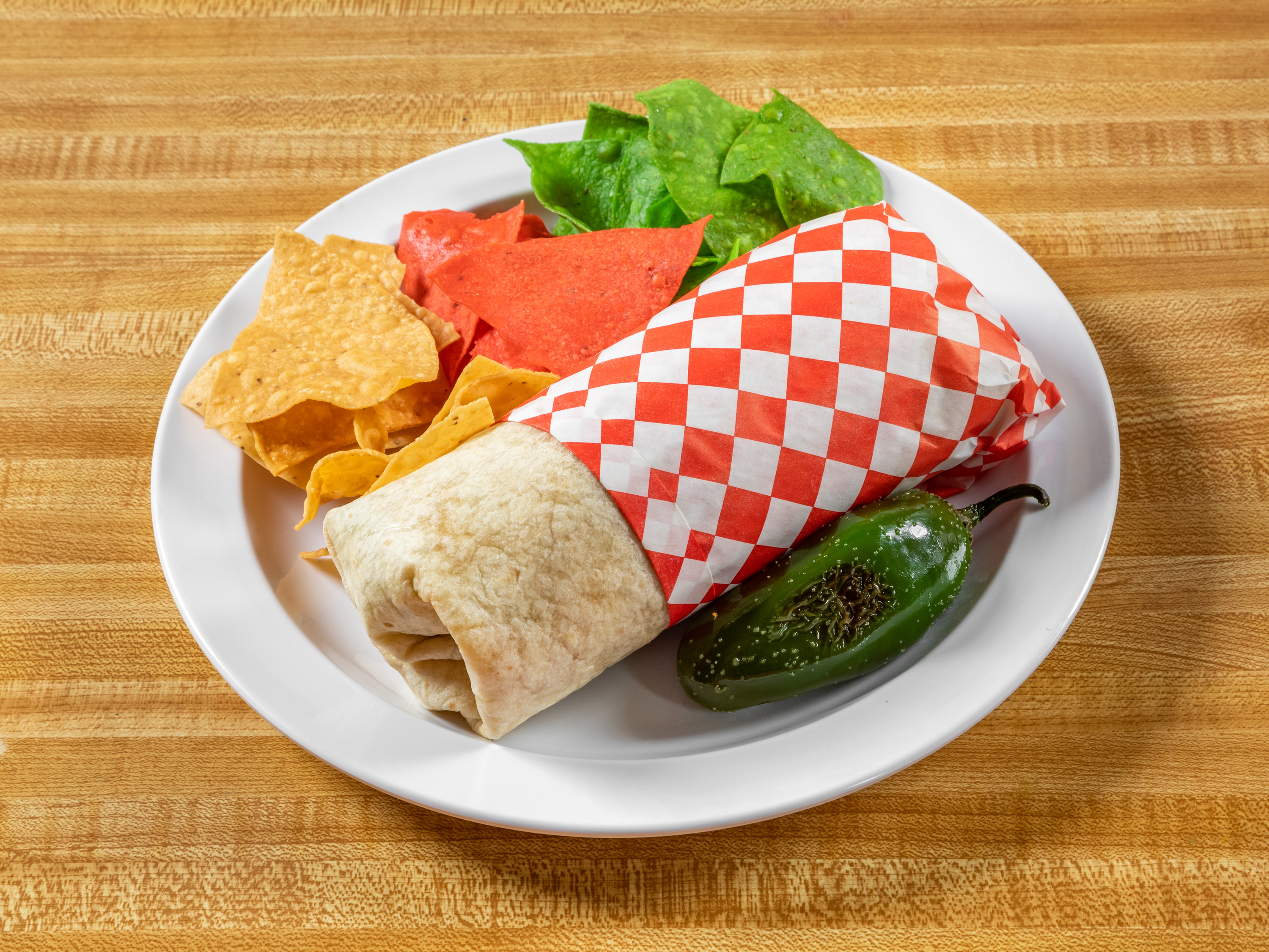 Order Burrito food online from Don Jacinto Pollo Grill store, Santa Ana on bringmethat.com
