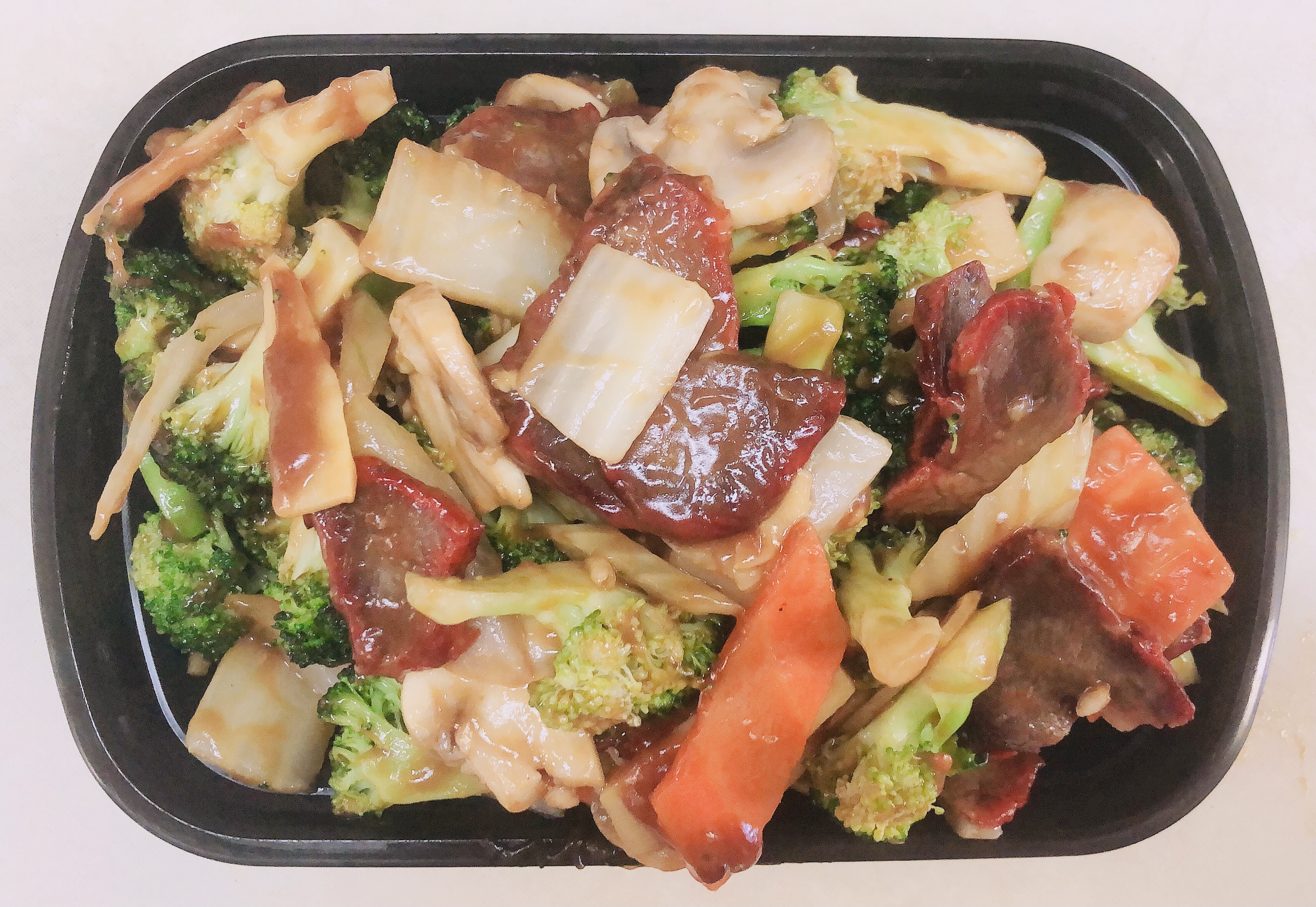 Order 66.什菜叉烧 Roast Pork with Mixed Vegetables food online from Asian Express store, Radcliff on bringmethat.com