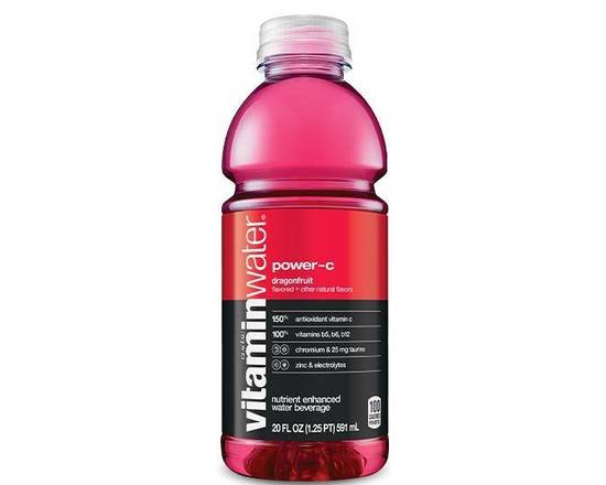 Order Vitamin Water Power-C food online from Fialkoff Kosher Pizza store, Lawrence on bringmethat.com