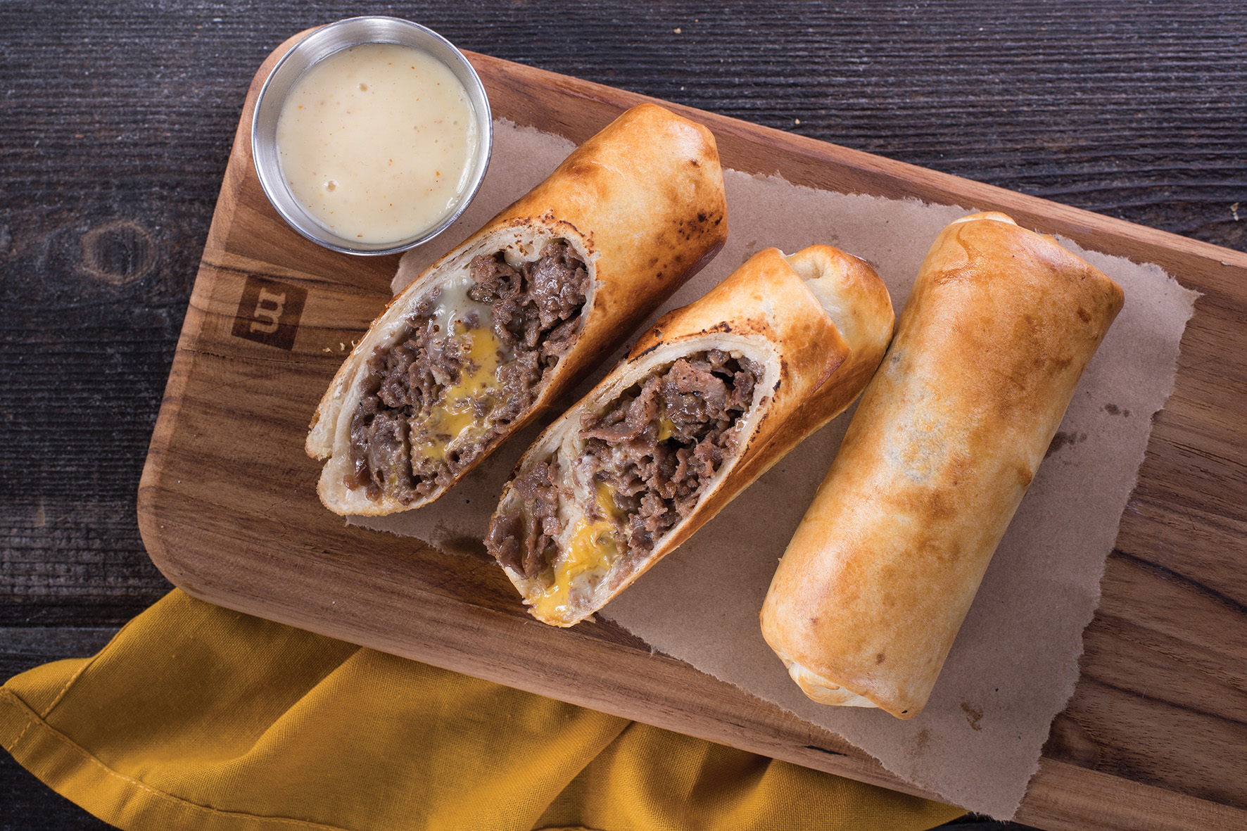 Order Cheesesteak Roll-Ups food online from Pats Select Pizza Grill store, Dover on bringmethat.com