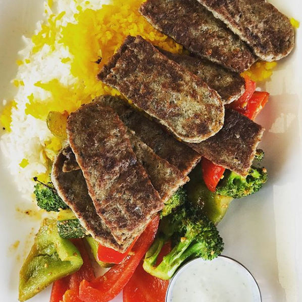 Order Gyro Plate food online from Olive And Basil store, San Diego on bringmethat.com