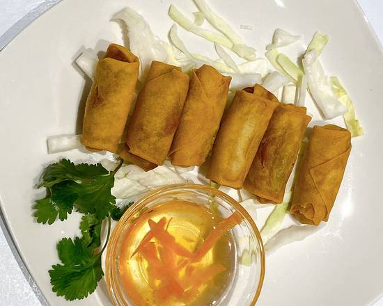 Order Fried vegetable Spring Rolls food online from Saigon Banh Mi store, Newark on bringmethat.com