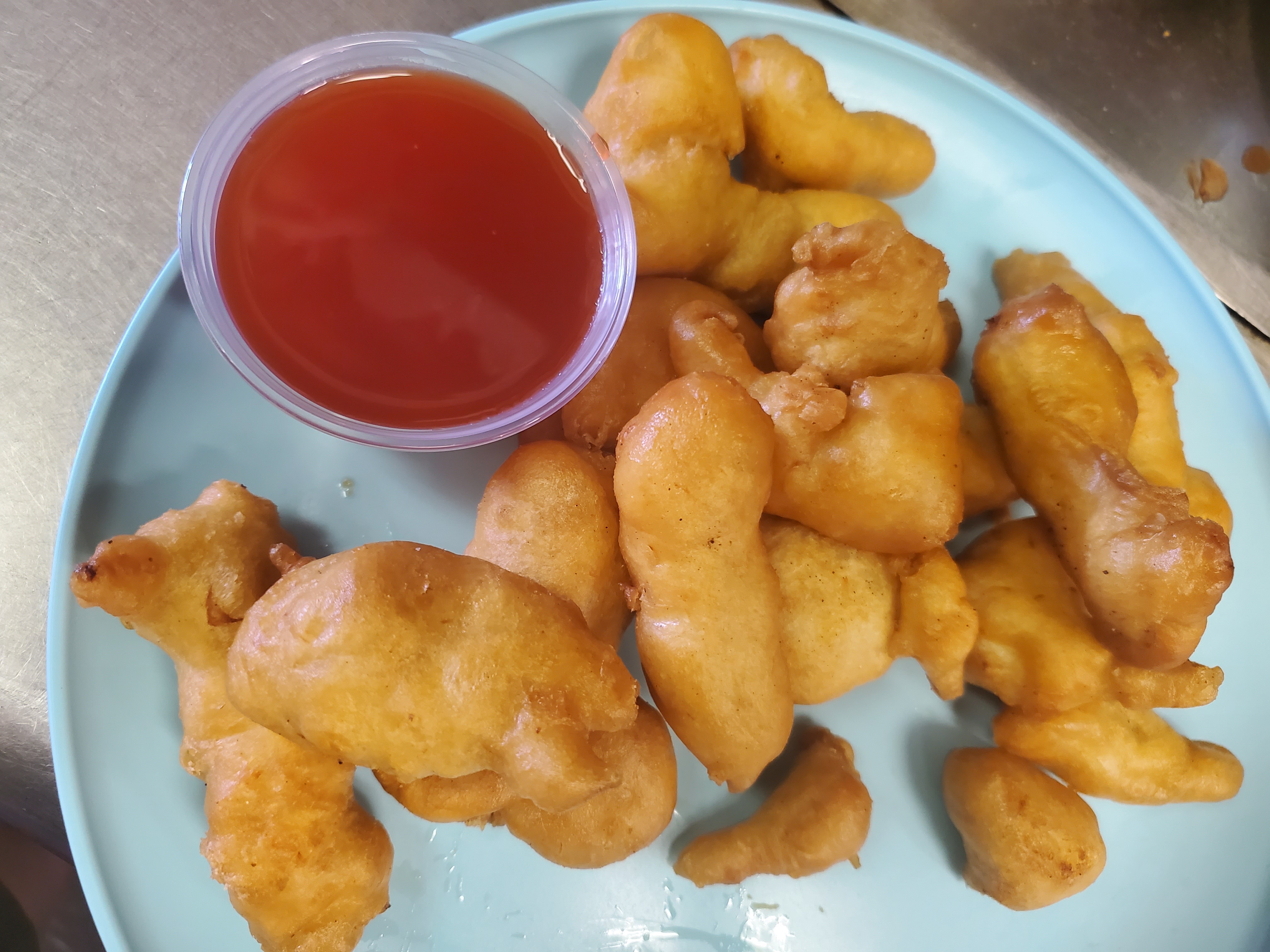 Order J18. Sweet and Sour Chicken food online from China King store, Fayetteville on bringmethat.com