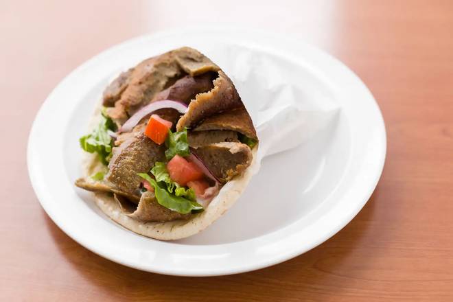Order Gyro Pita Sandwich food online from Chicken Dijon store, El Segundo on bringmethat.com