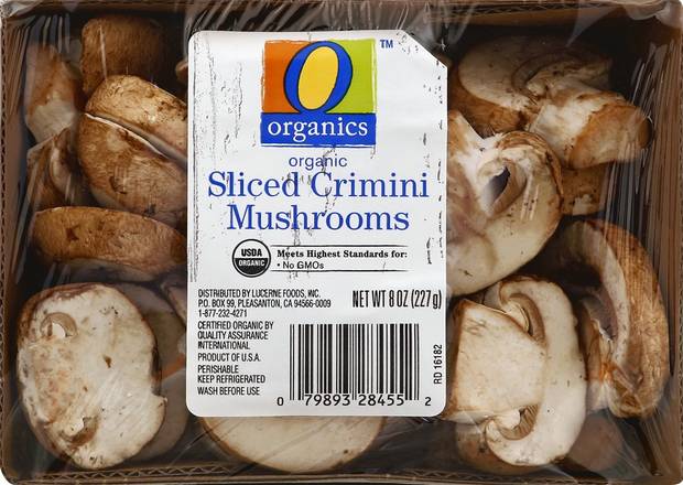 Order O Organics · Organic Sliced Crimini Mushrooms (8 oz) food online from Albertsons store, Jackson on bringmethat.com