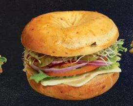 Order 7. Vegetarian Sandwich Lunch food online from Sarah Bagel Cafe store, Boise on bringmethat.com
