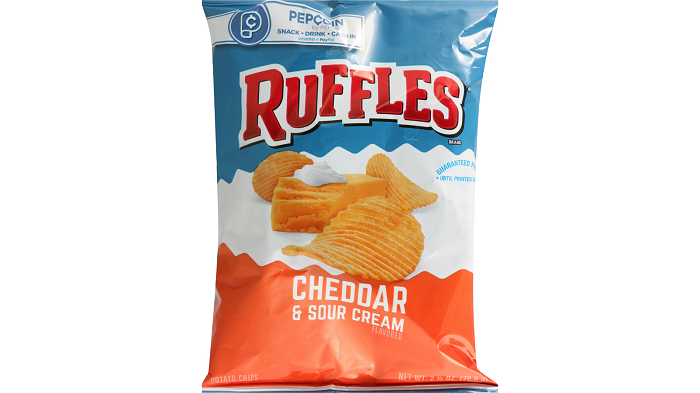 Order Ruffles Ched & Sour Cream 2.5oz food online from Quickchek store, Phillipsburg on bringmethat.com