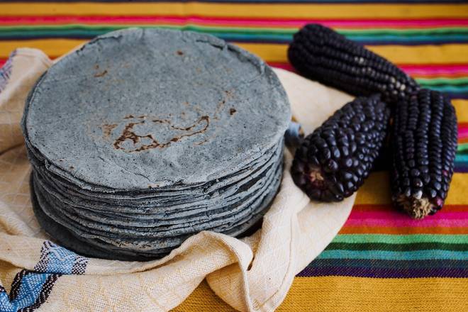 Order Blue Tortilla Side food online from Barrio Queen store, Gilbert on bringmethat.com