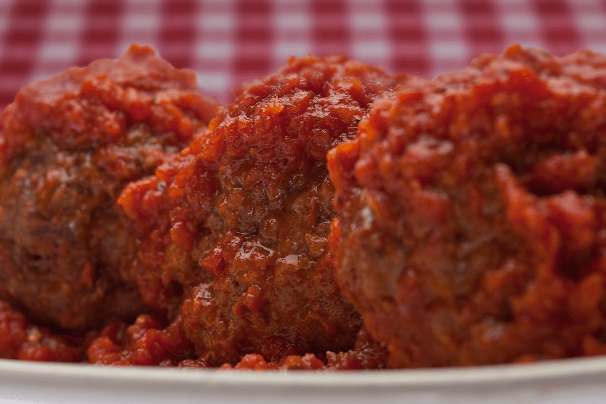 Order Meatball (3) food online from Buca di Beppo store, Pittsburgh on bringmethat.com