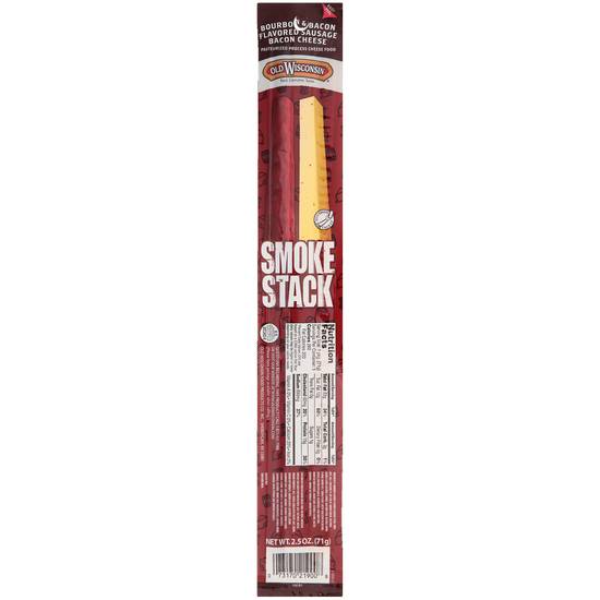 Order Old Wisconsin Bourbon & Bacon Flavored Sausage Bacon Cheese Smoke Stack food online from Exxon Food Mart store, Port Huron on bringmethat.com