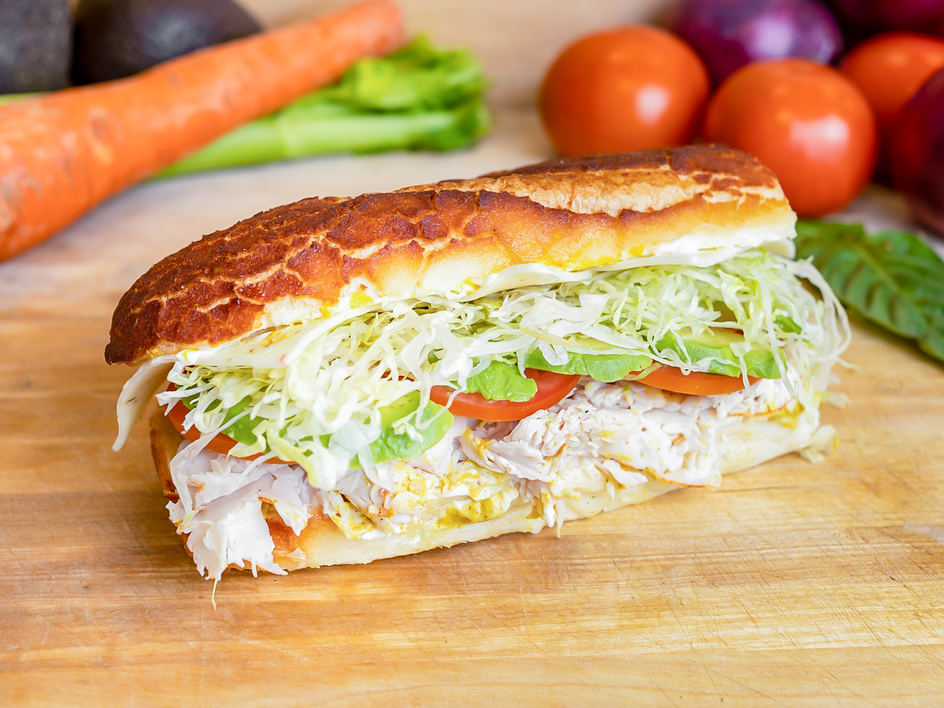 Order Joes Special Sub food online from Mcbaker Market store, San Francisco on bringmethat.com