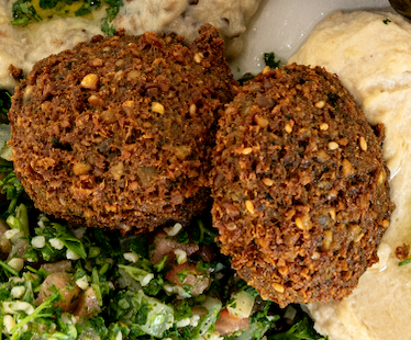 Order 2 Pieces Falafel food online from Bowl Of Greens store, Scottsdale on bringmethat.com