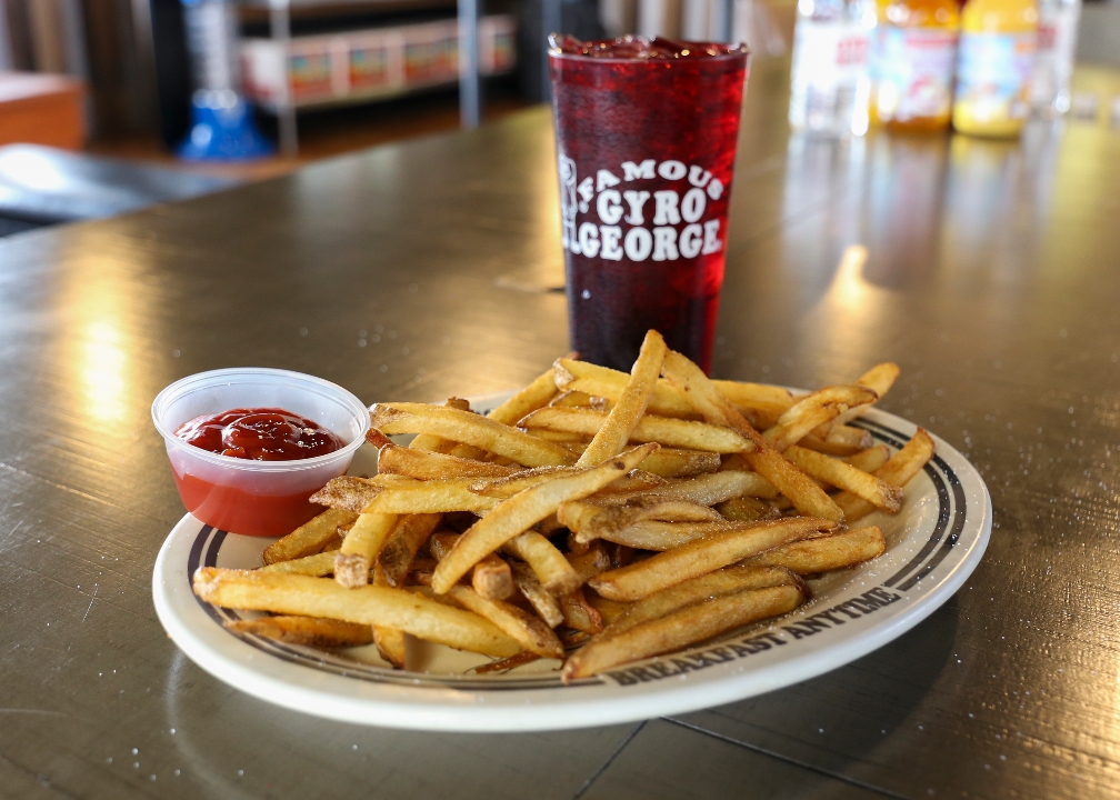 Order Fries food online from Famous Gyro George store, Maple Heights on bringmethat.com