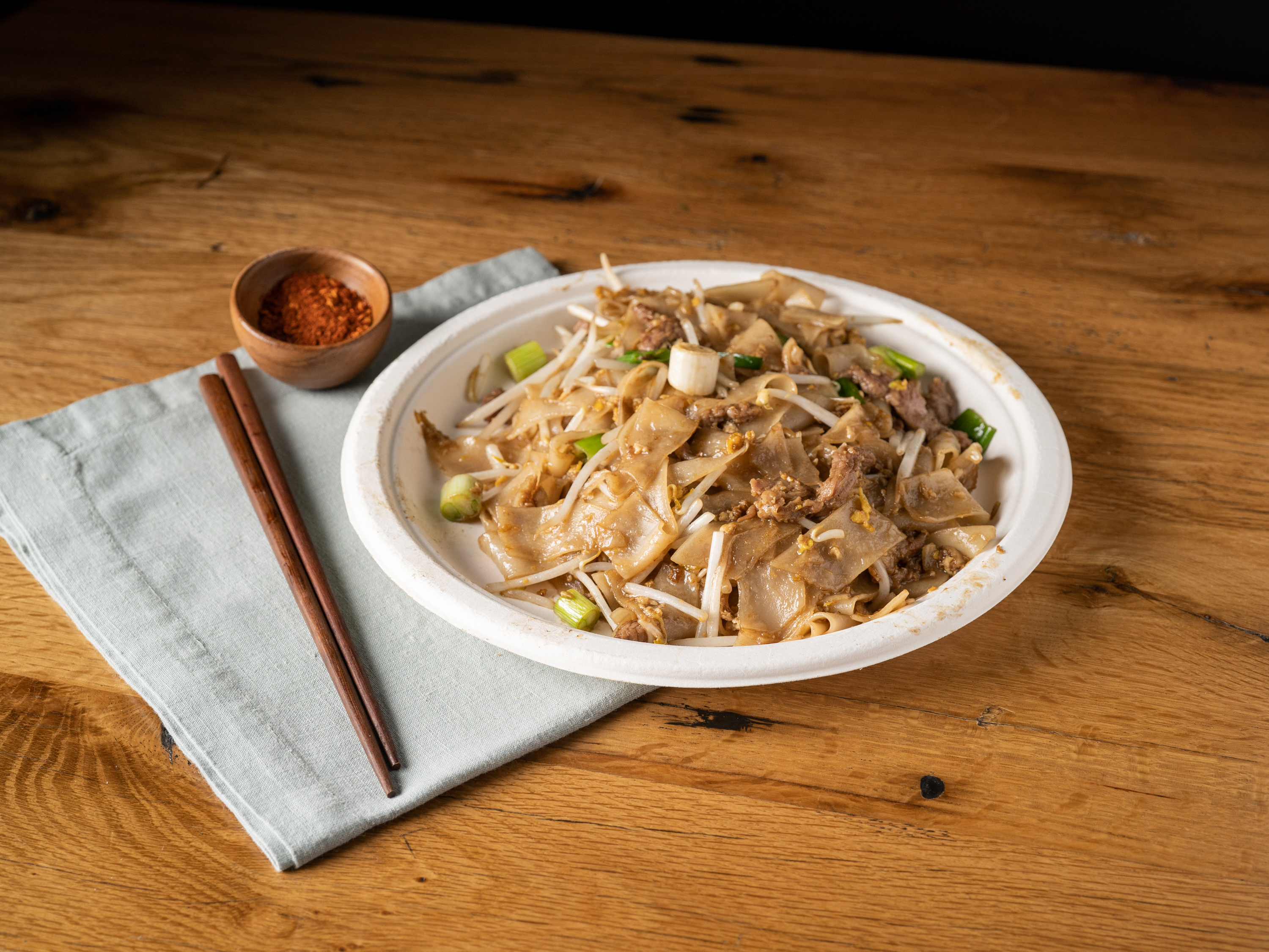 Order Chowfan Noodle food online from Thai Avenue store, Boulder on bringmethat.com