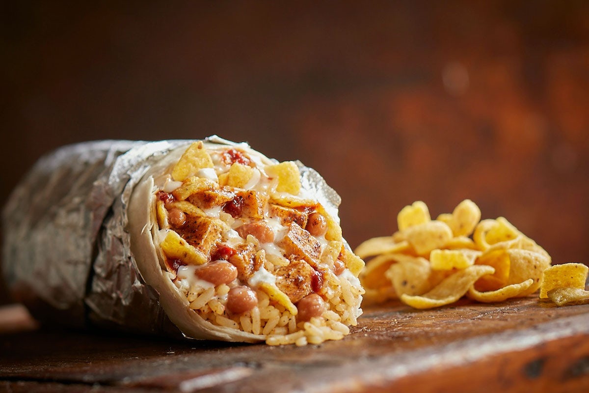 Order Willy's Frito Burrito food online from Willy's Mexicana Grill store, Atlanta on bringmethat.com