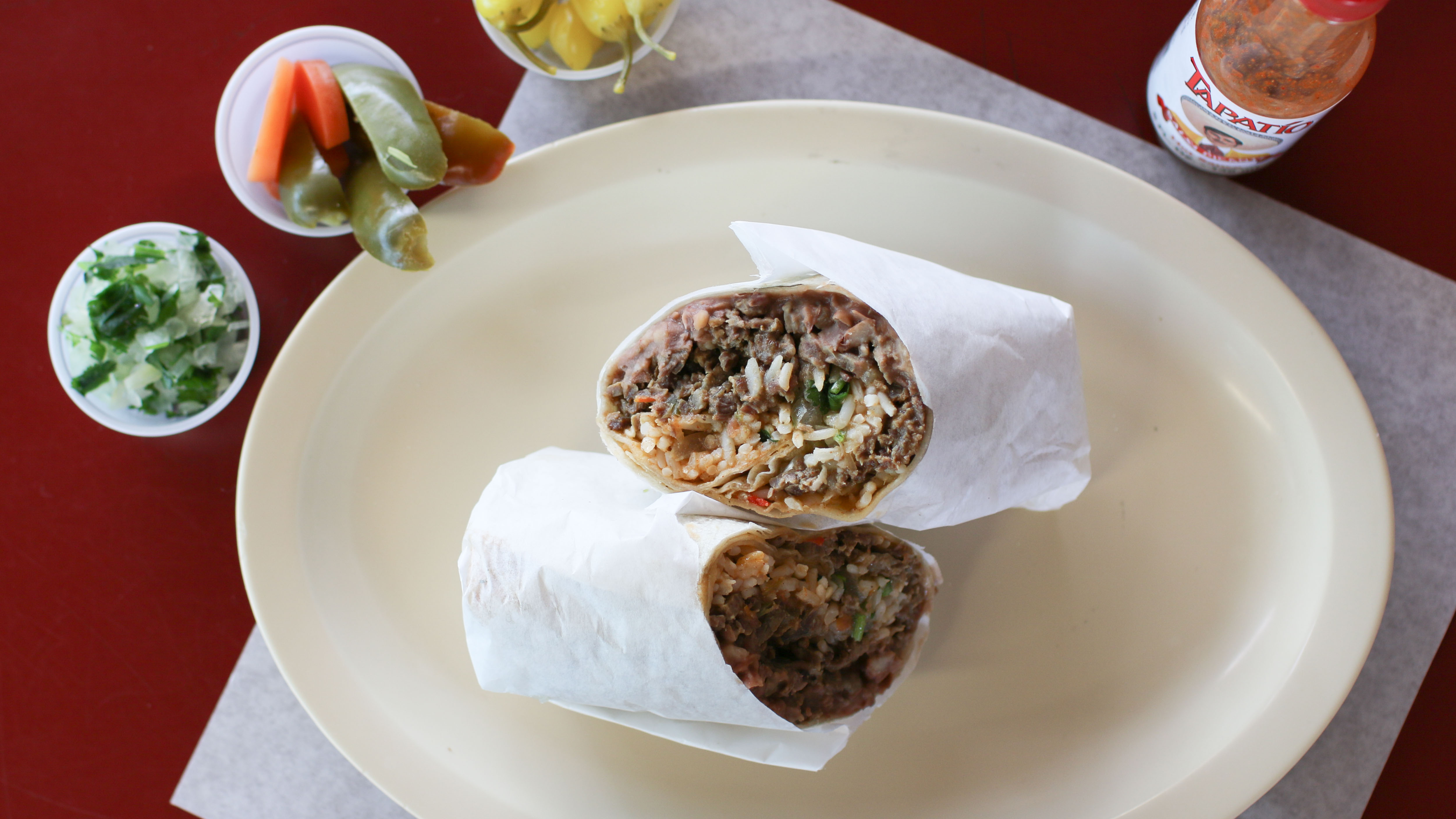 Order Carne Asada Burrito food online from Boy Burgers store, Los Angeles on bringmethat.com