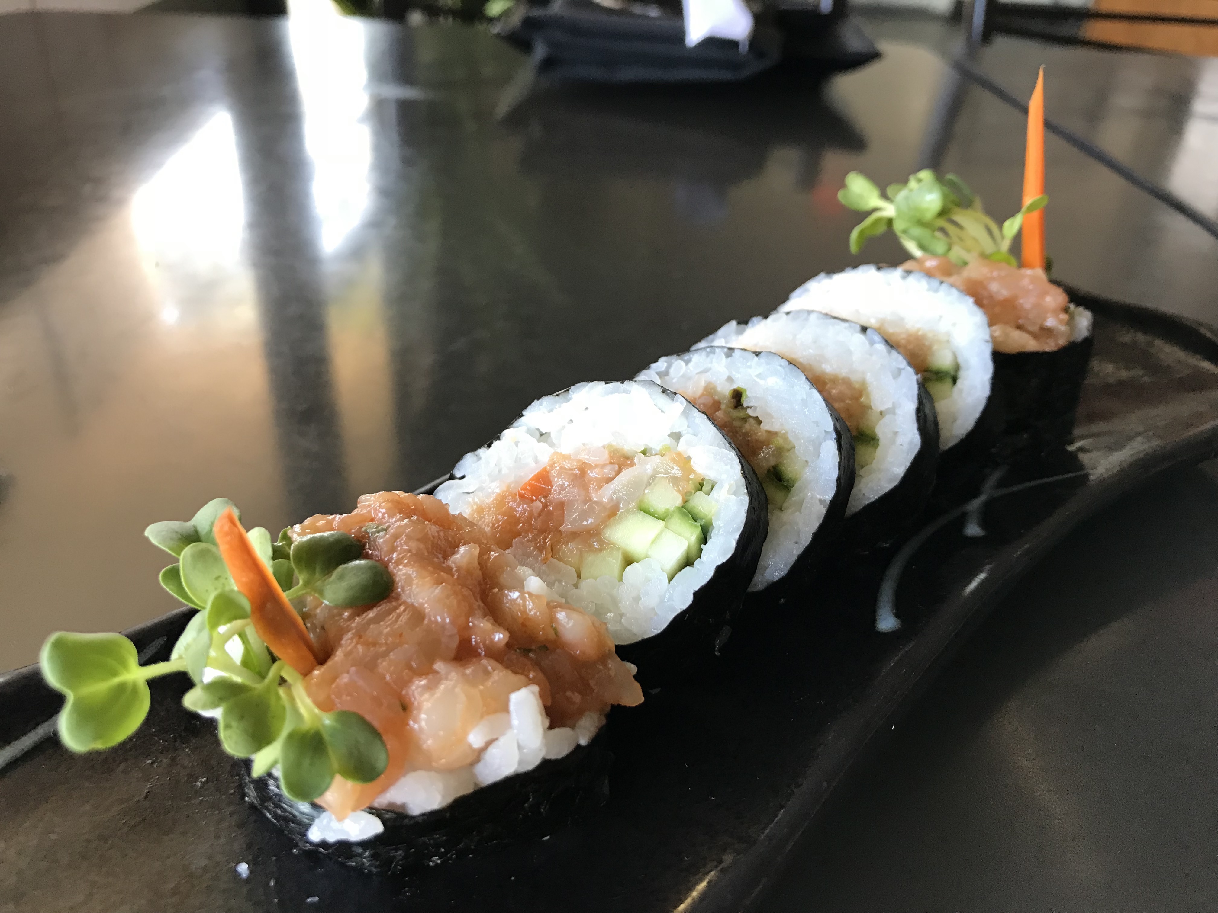 Order Spicy Yellowtail food online from Sushi Lounge store, San Diego on bringmethat.com