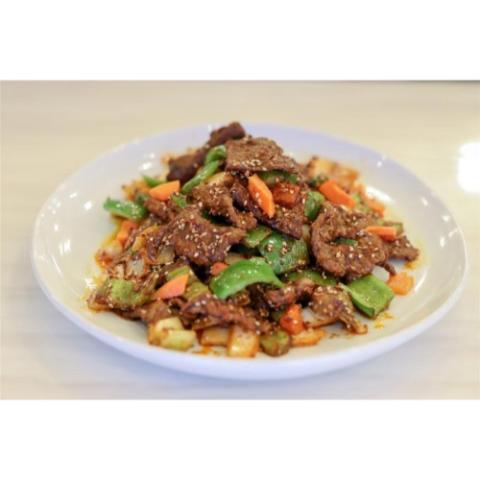 Order Spicy Cumin Beef food online from Noodles & Dumplings store, El Paso on bringmethat.com
