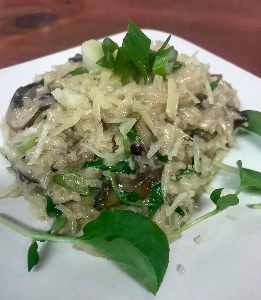 Order Forest Mushroom Risotto food online from Naslada Bistro store, Bowling Green on bringmethat.com
