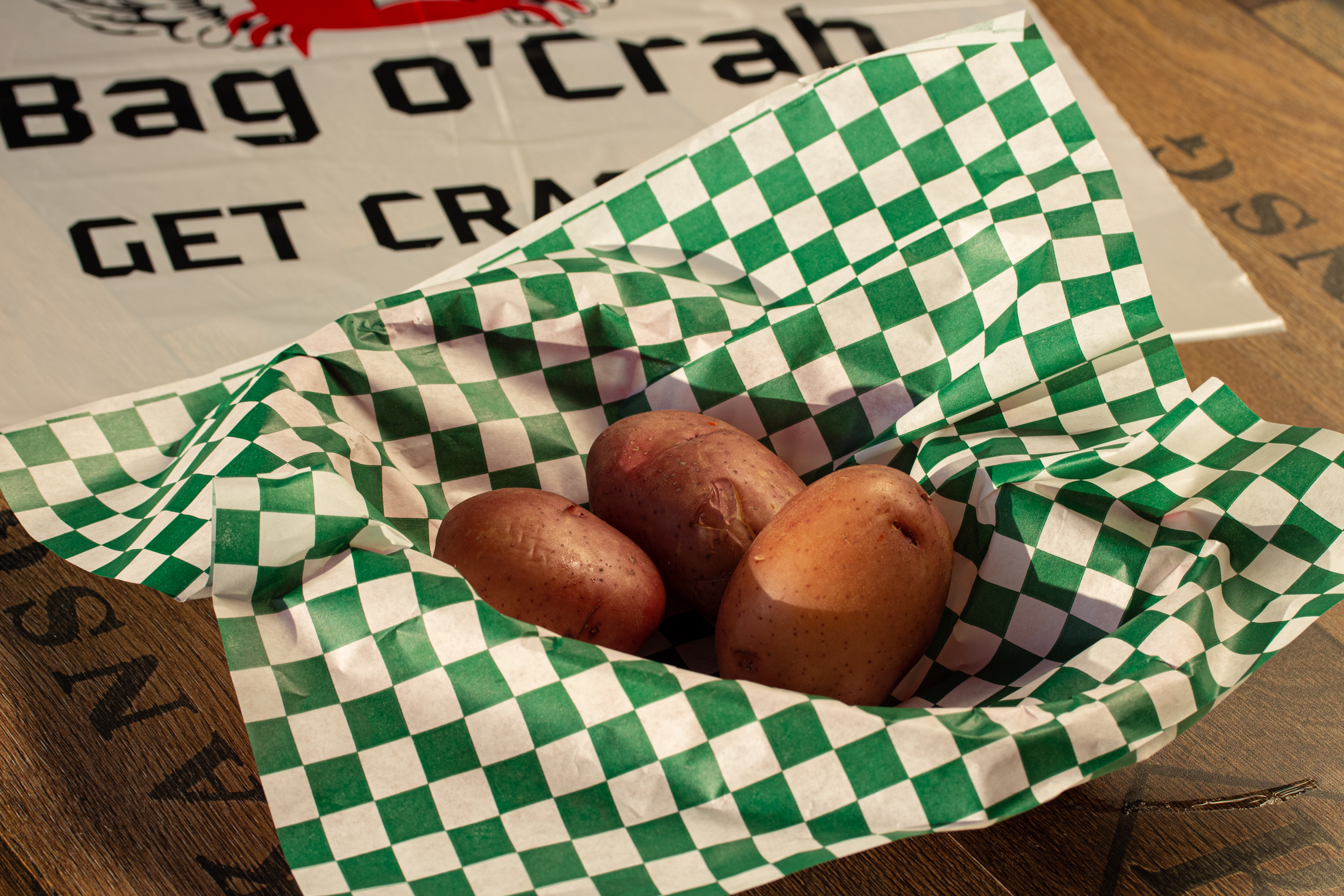 Order Potatoes  food online from Bag O' Crab store, Salinas on bringmethat.com