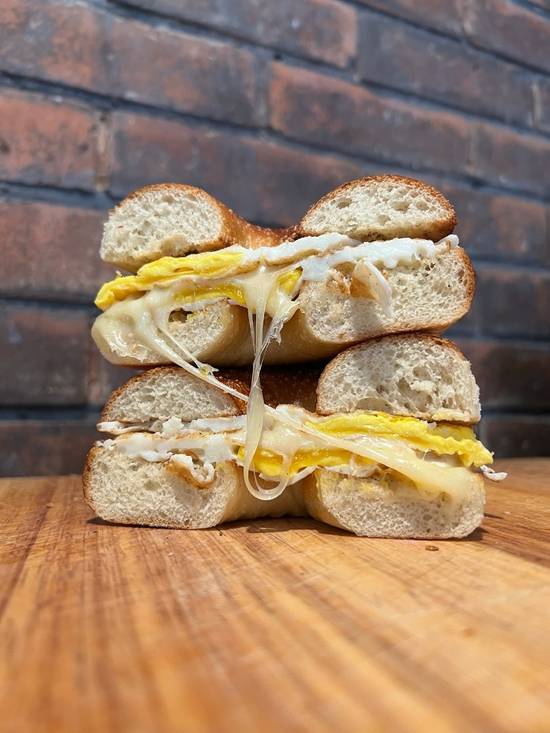Order Egg & Cheese food online from The Bagelry @ Olmo store, New Haven on bringmethat.com