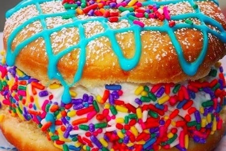 Order Donut Sandwich food online from The Baked Bear store, San Francisco on bringmethat.com