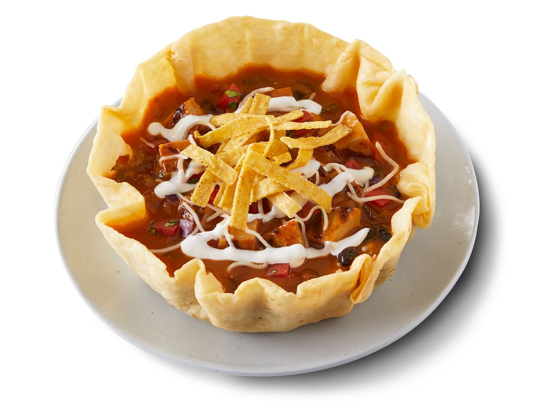 Order IT'S BACK! Create Your Own Loaded Tortilla Soup food online from QDOBA Mexican Eats store, East Meadow on bringmethat.com