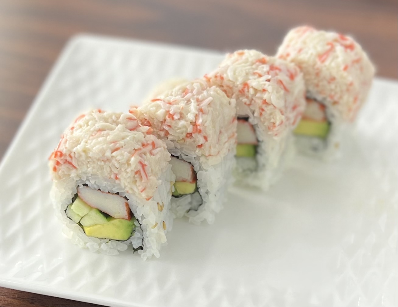 Order 4 Piece Crab Roll food online from Gosan Poke&Roll store, Chandler on bringmethat.com