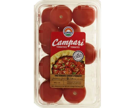Order Sunset · Campari Tomatoes (1 lb) food online from Jewel-Osco store, Oswego on bringmethat.com