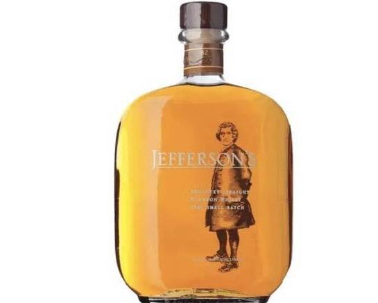 Order Jefferson's small batch, 750mL whiskey (41.15% ABV) food online from Cold Spring Liquor store, Liberty Hill on bringmethat.com